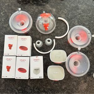 Imani i2 breast pump and new & spare parts Legendairy milk